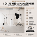 Social Media Management Starter Plus – ab 1.350 €/Monat